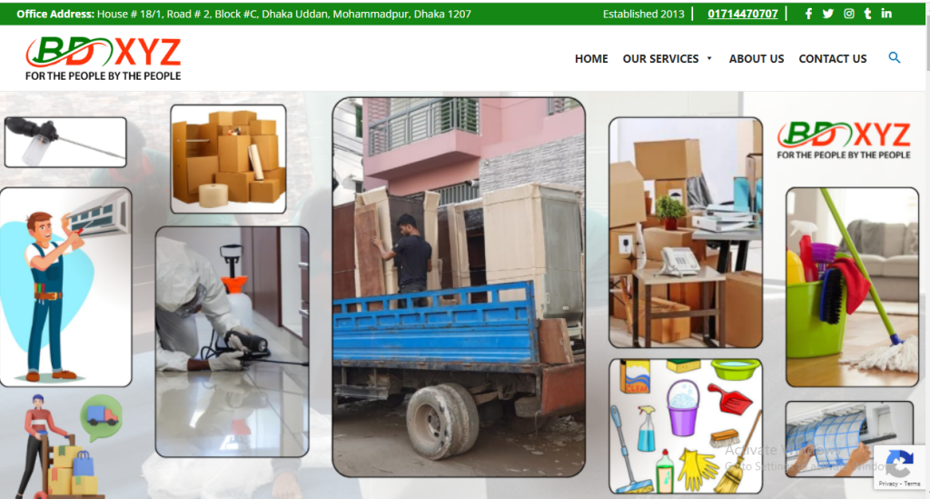 Best Packers and movers company in Dhaka, Bangladesh. House Shifting, Office Shifting, Furniture Shifting, Household relocation service bd